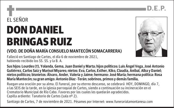 DON DANIEL BRINGAS RUIZ