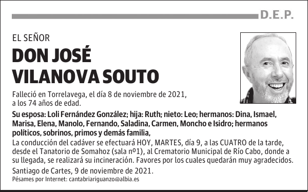 DON JOSÉ VILANOVA SOUTO