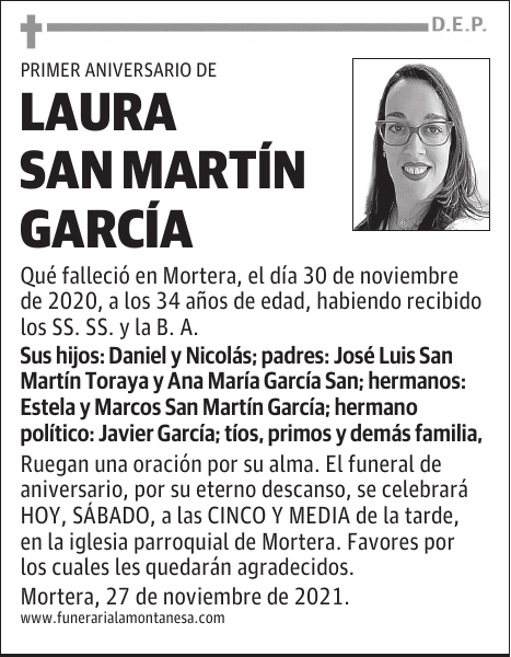 LAURA SAN MARTÍN GARCÍA