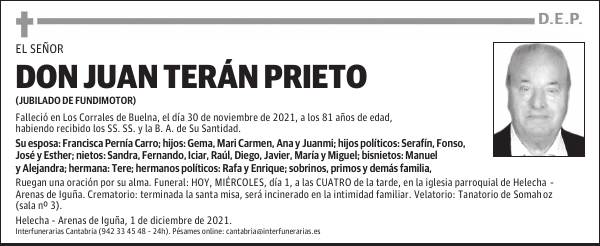 DON JUAN TERÁN PRIETO