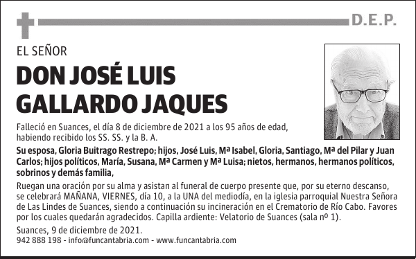 DON JOSÉ LUIS GALLARDO JAQUES