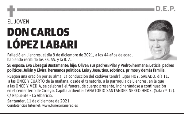 DON CARLOS LÓPEZ LABARI