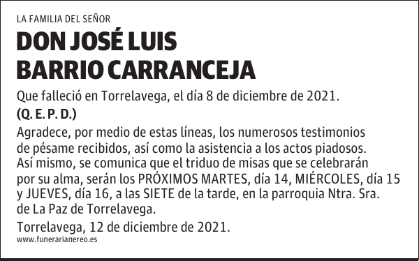 DON JOSÉ LUIS BARRIO CARRANCEJA