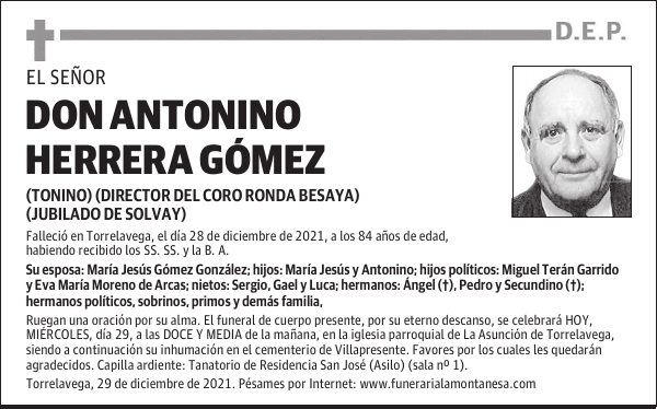 DON ANTONINO HERRERA GÓMEZ