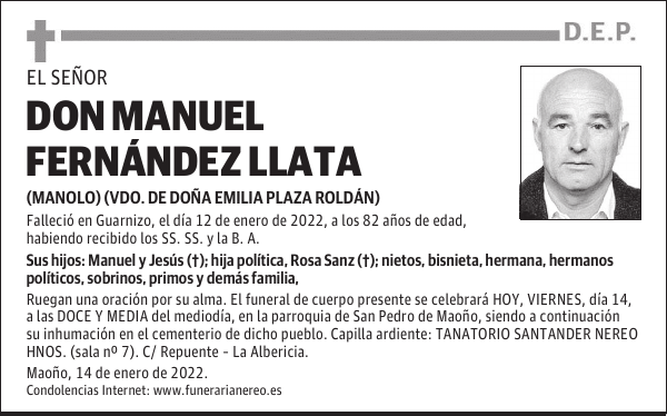 DON MANUEL FERNÁNDEZ LLATA