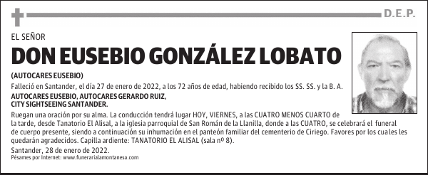 DON EUSEBIO GONZÁLEZ LOBATO