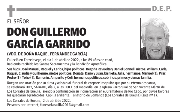 Don Guillermo García Garrido