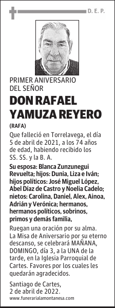 DON RAFAEL YAMUZA REYERO