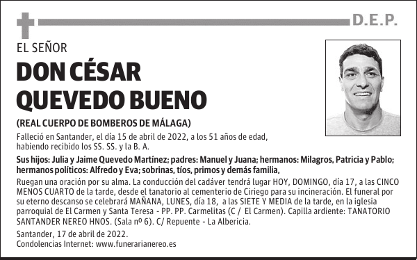 DON CÉSAR QUEVEDO BUENO