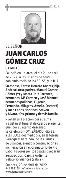 Juan Carlos Gómez Cruz