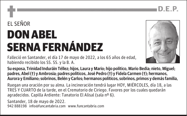 Don Abel Serna Fernández