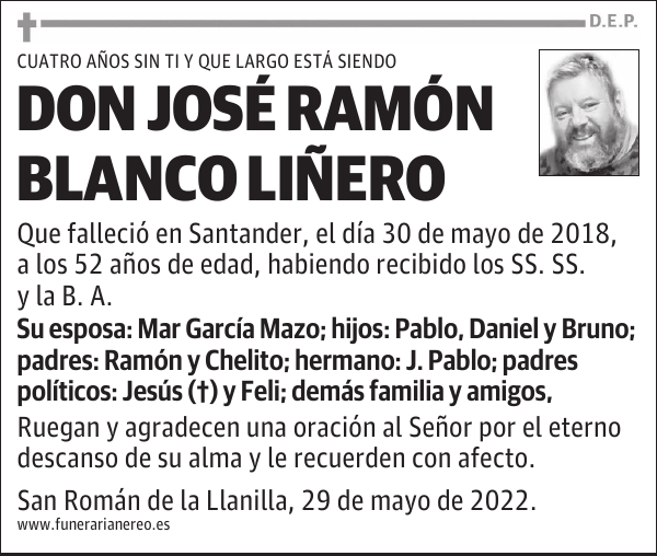 DON JOSÉ RAMÓN BLANCO LIÑERO