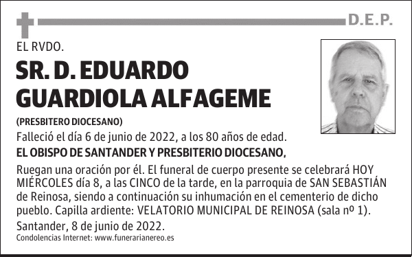SR. D. EDUARDO GUARDIOLA ALFAGEME