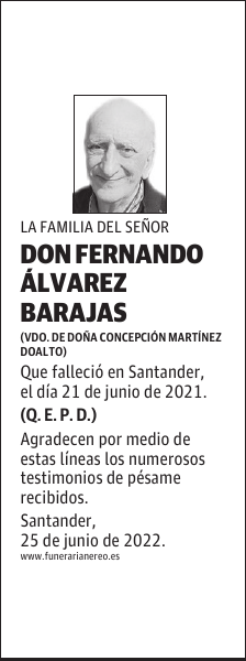 DON FERNANDO ÁLVAREZ BARAJAS