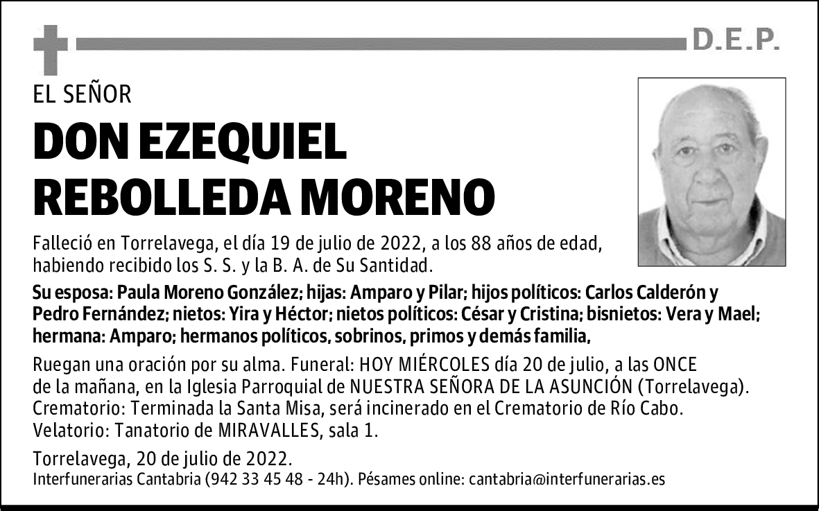 DON EZEQUIEL REBOLLEDA MORENO