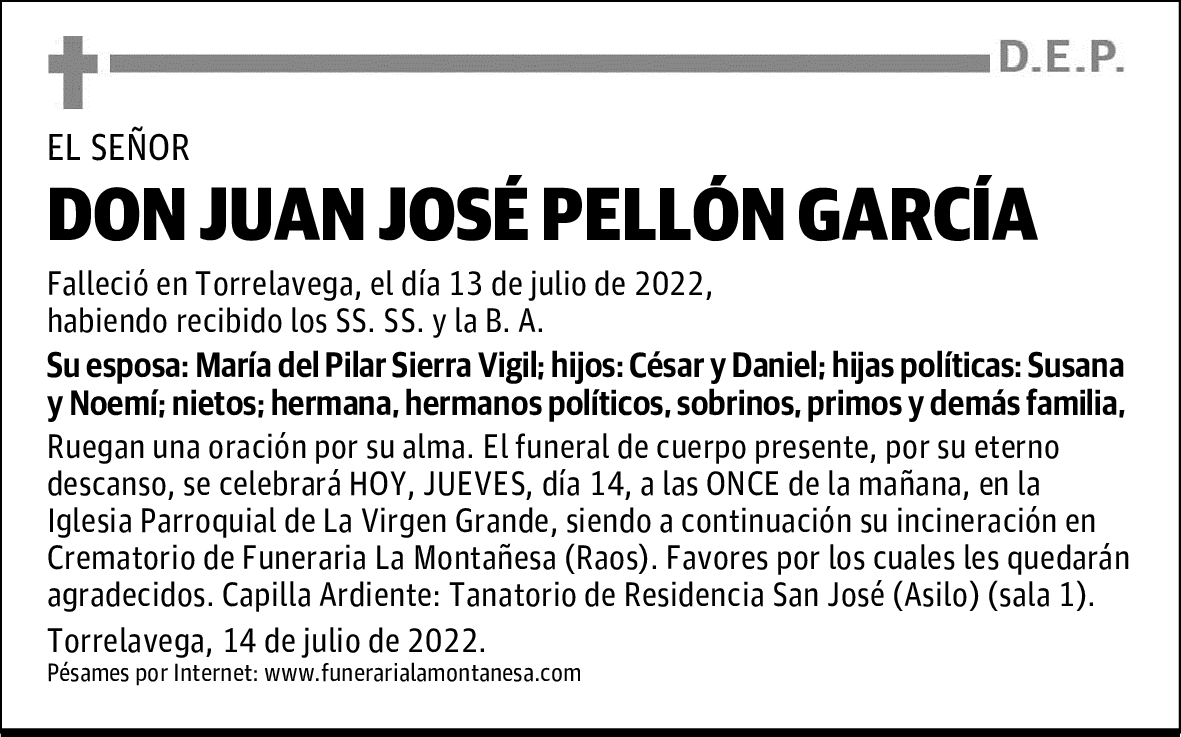 DON JUAN JOSÉ PELLÓN GARCÍA