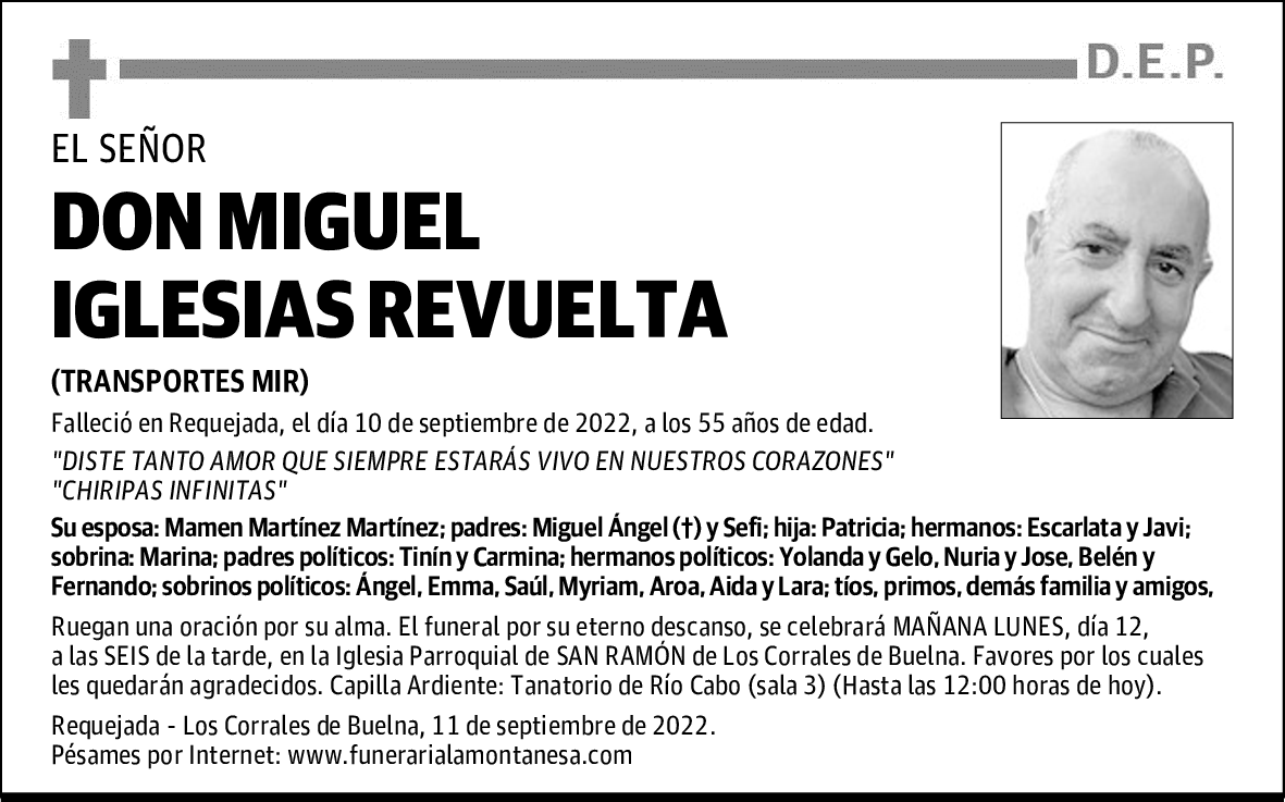 DON MIGUEL IGLESIAS REVUELTA