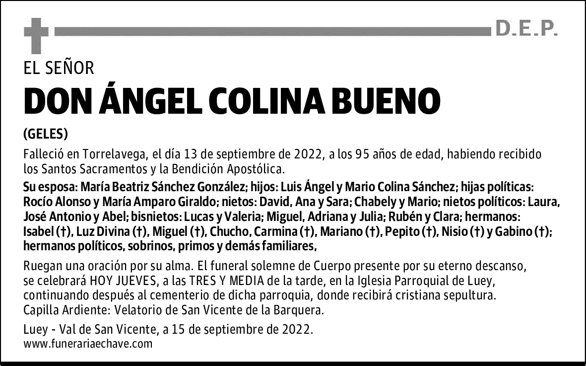 DON ÁNGEL COLINA BUENO