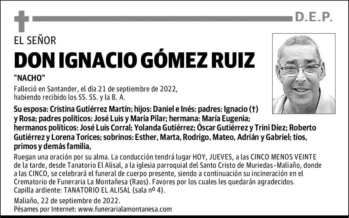 DON IGNACIO GÓMEZ RUIZ