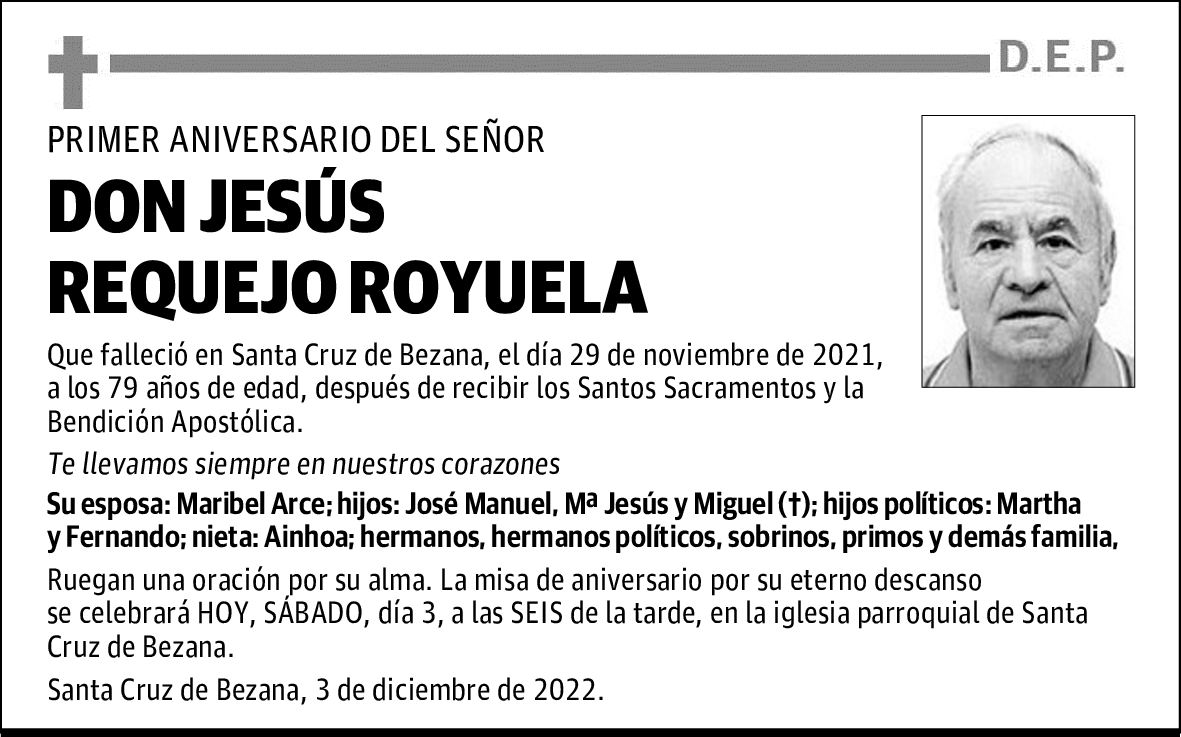 DON JESÚS REQUEJO ROYUELA