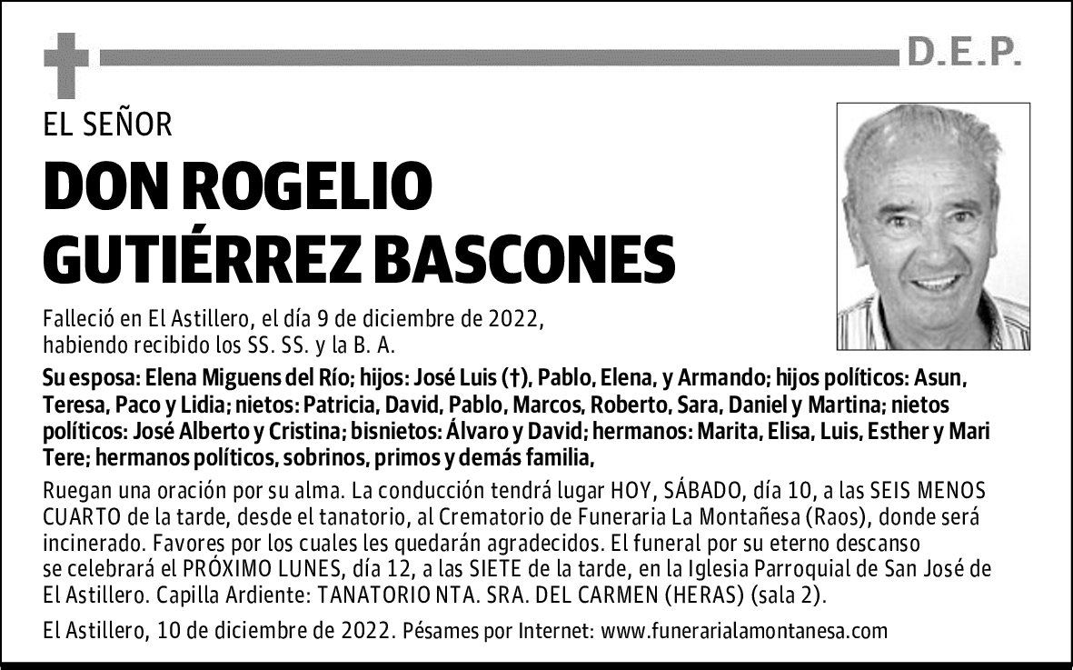 DON ROGELIO GUTIÉRREZ BASCONES