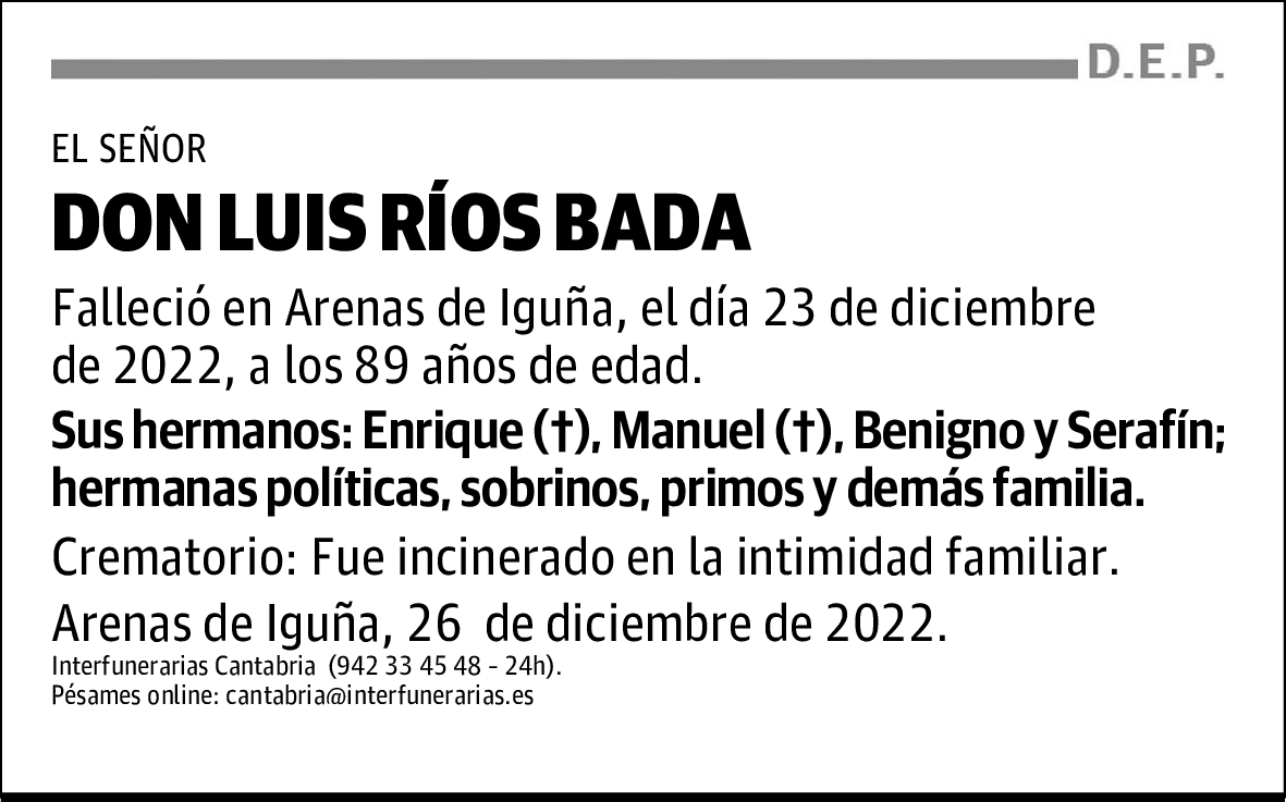 DON LUIS RÍOS BADA