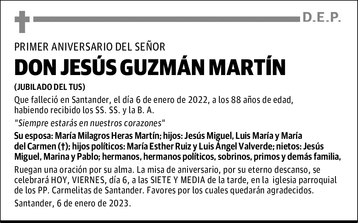 DON JESÚS GUZMÁN MARTÍN