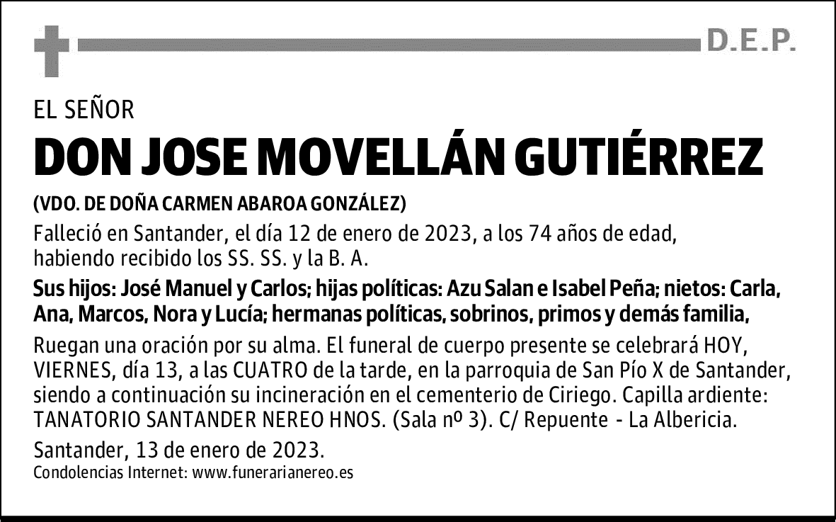 DON JOSE MOVELLÁN GUTIÉRREZ