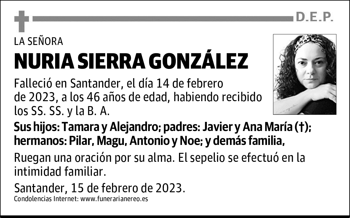 NURIA SIERRA GONZÁLEZ