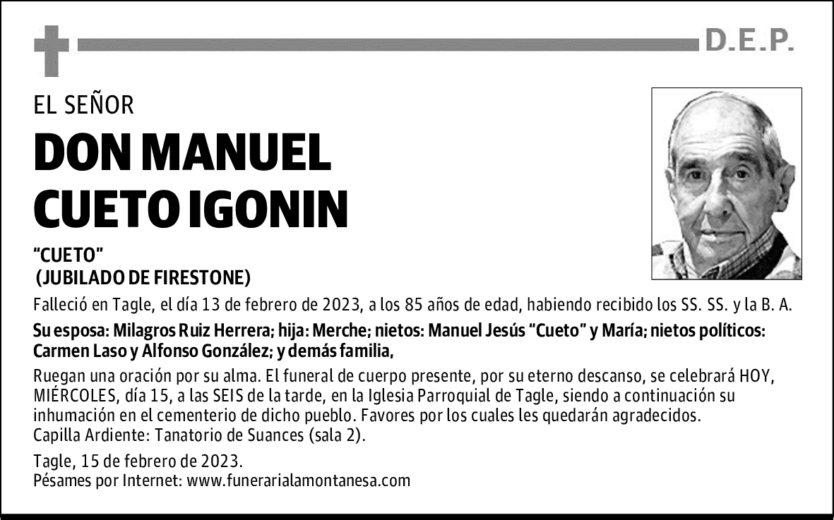 DON MANUEL CUETO IGONIN