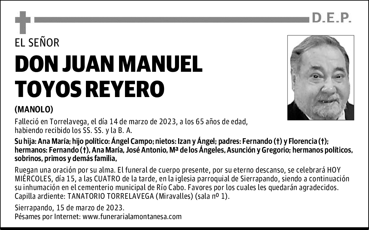 DON JUAN MANUEL TOYOS REYERO