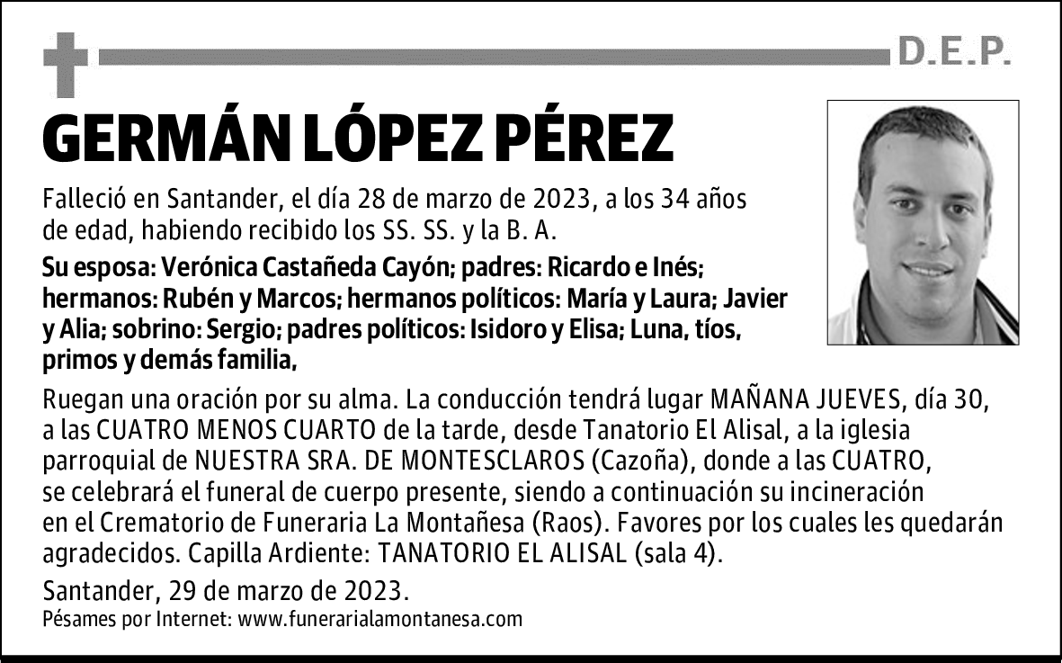 GERMÁN LÓPEZ PÉREZ