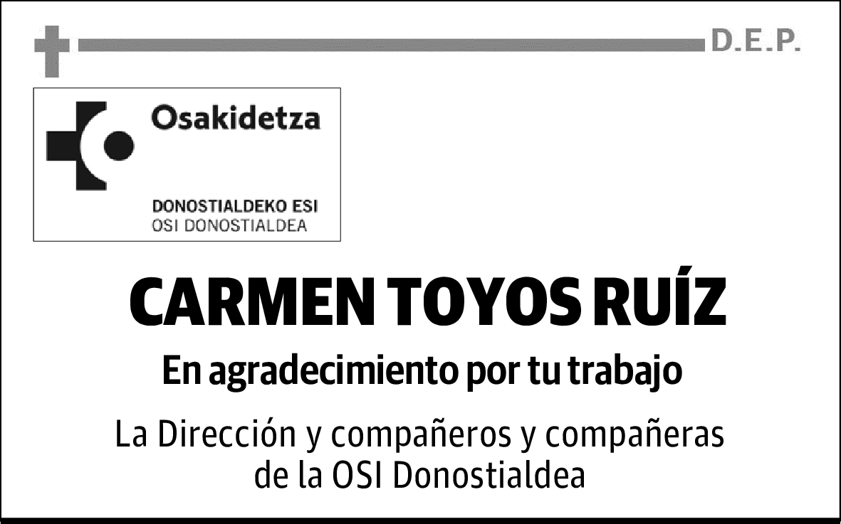 CARMEN TOYOS RUÍZ