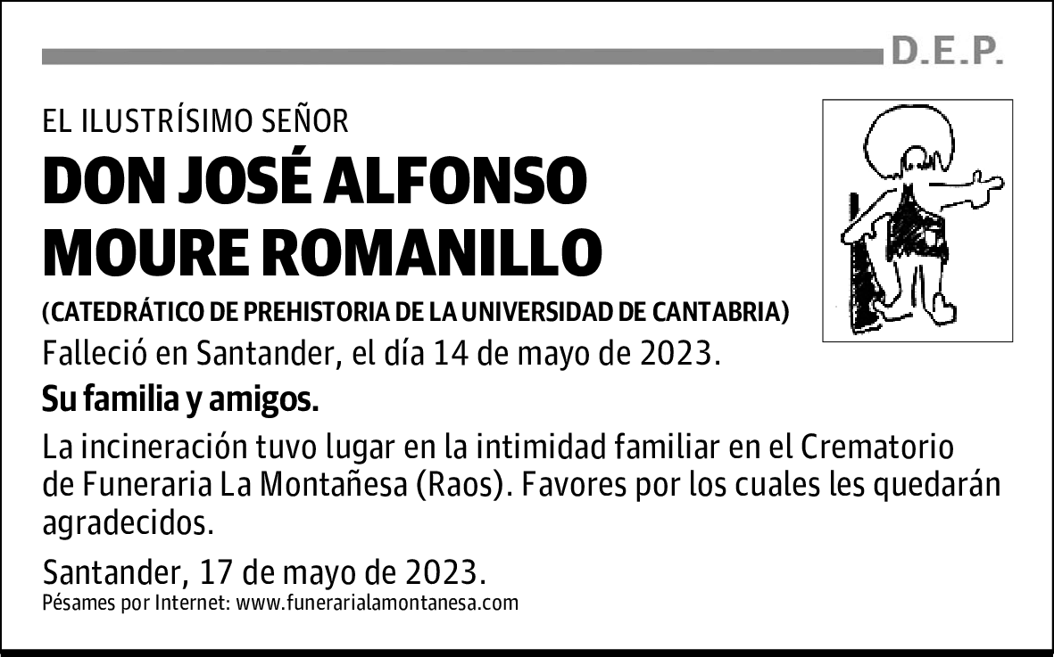 DON JOSÉ ALFONSO MOURE ROMANILLO