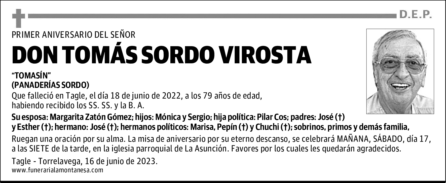 DON TOMÁS SORDO VIROSTA