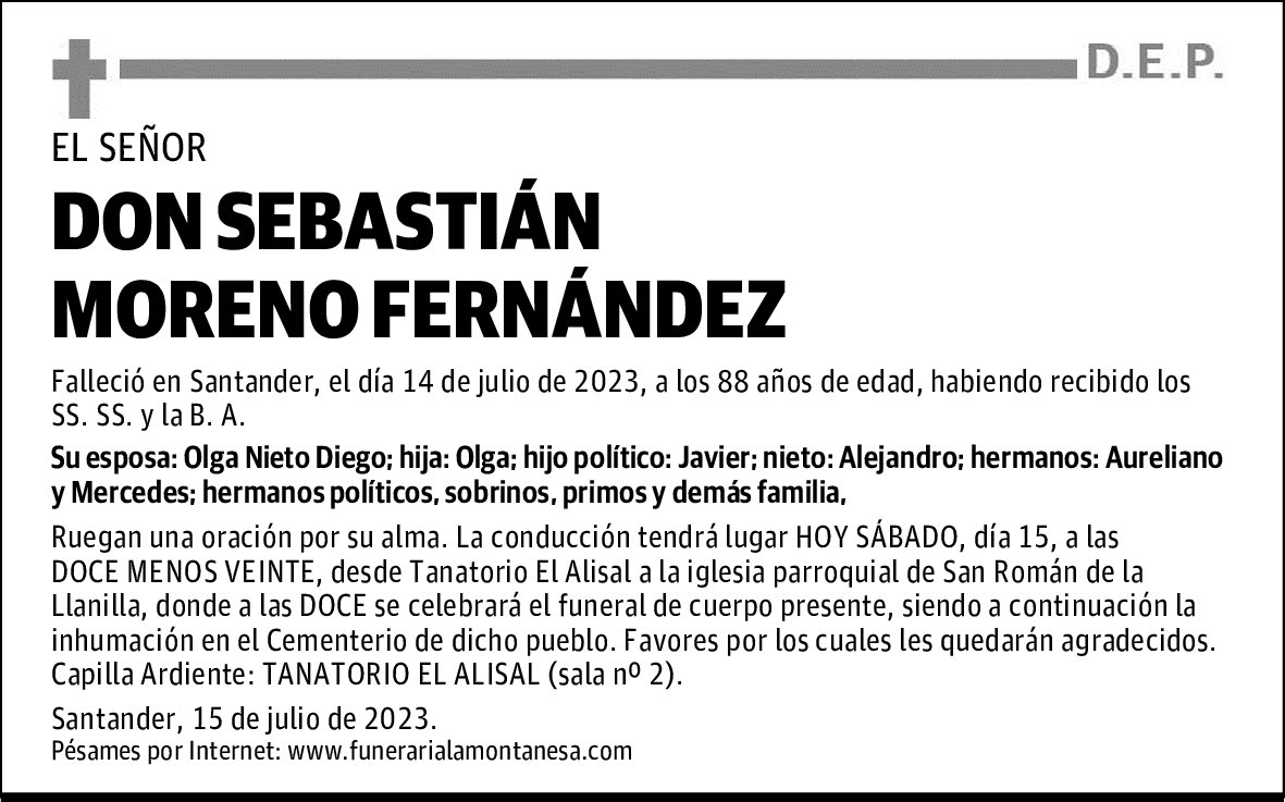 DON SEBASTIÁN MORENO FERNÁNDEZ