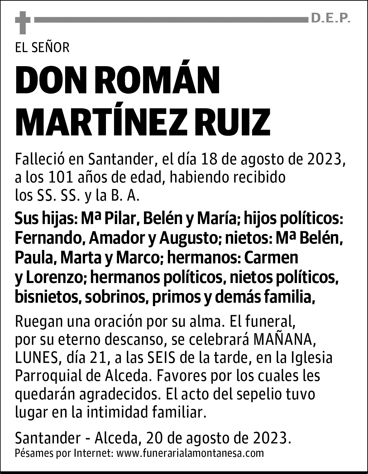 DON ROMÁN MARTÍNEZ RUIZ