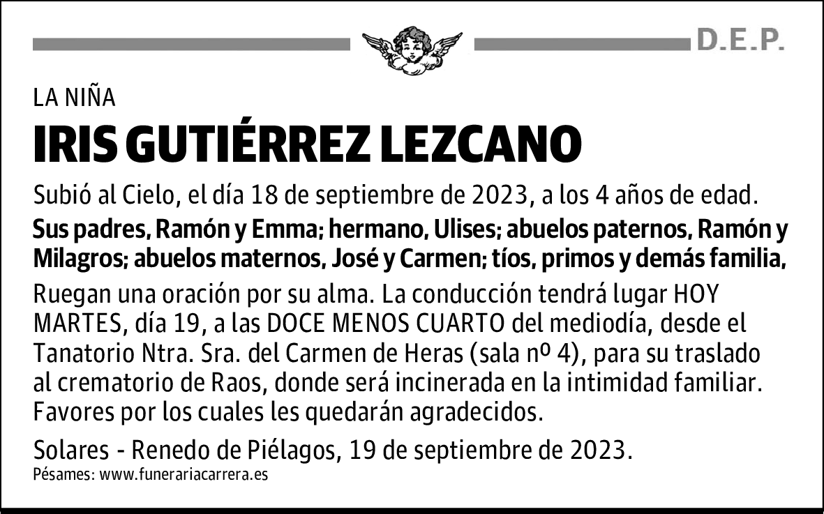 IRIS GUTIÉRREZ LEZCANO