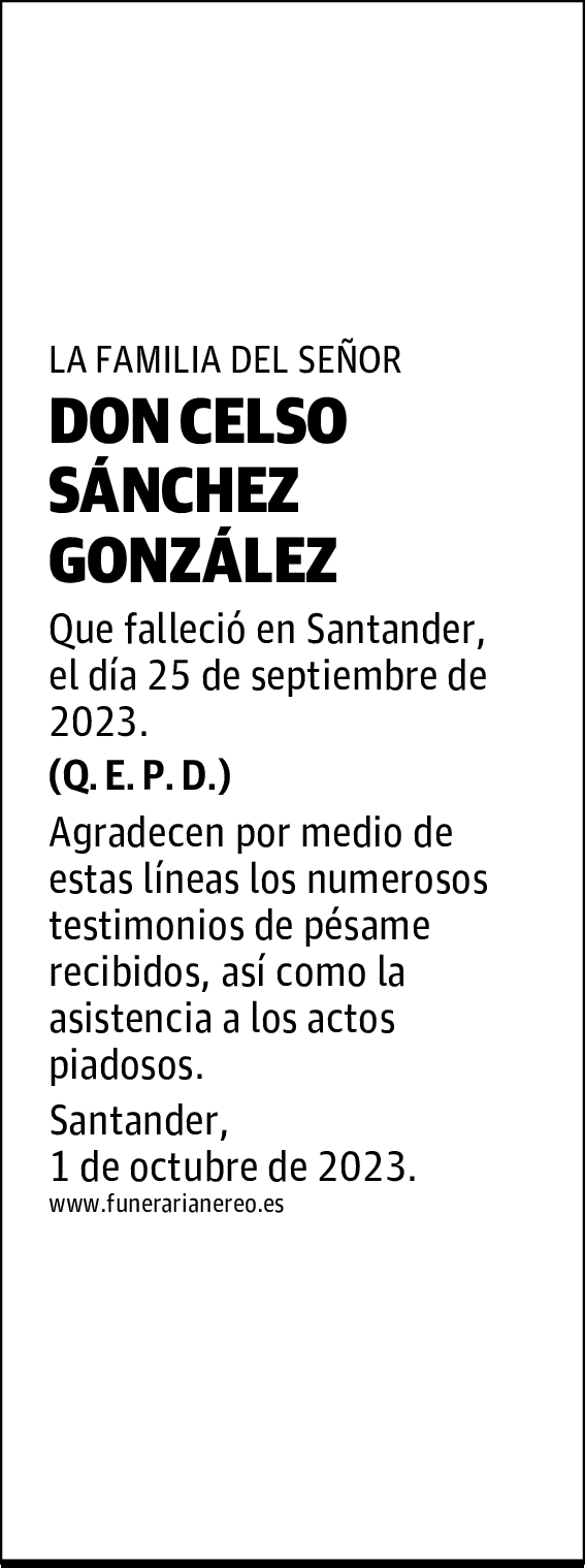 DON CELSO SÁNCHEZ GONZÁLEZ
