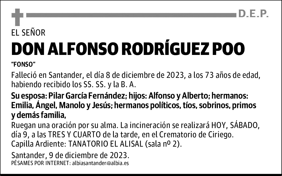 DON ALFONSO RODRÍGUEZ POO