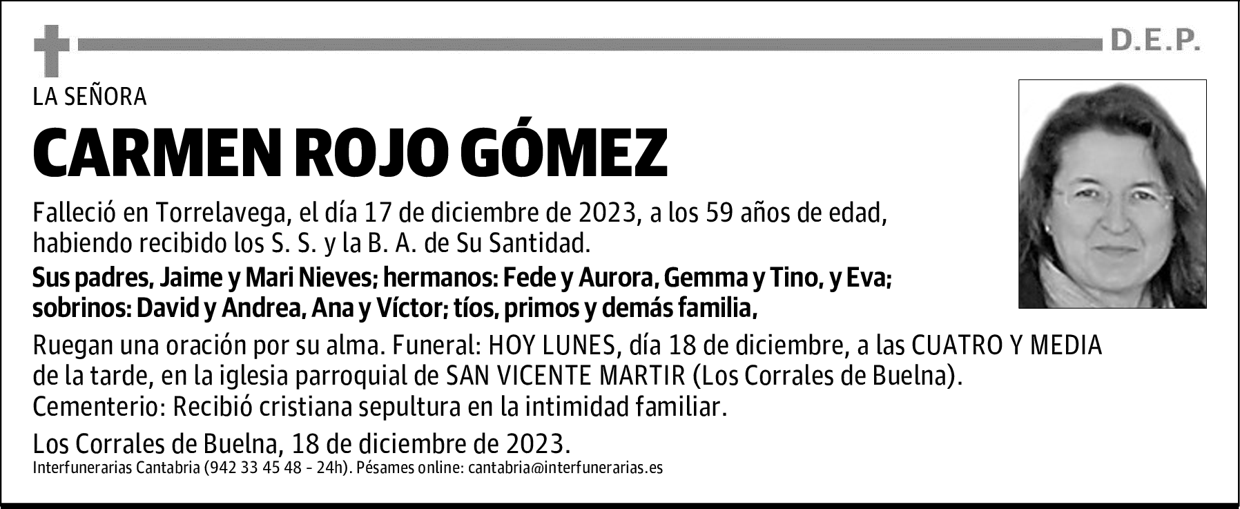 CARMEN ROJO GÓMEZ