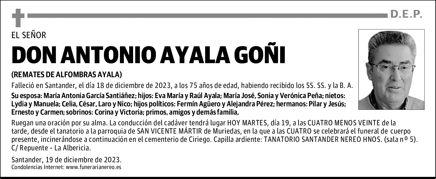 DON ANTONIO AYALA GOÑI