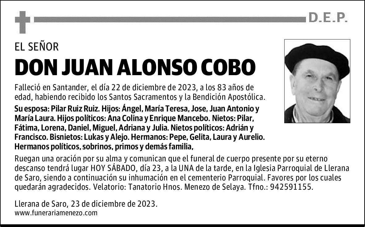 DON JUAN ALONSO COBO