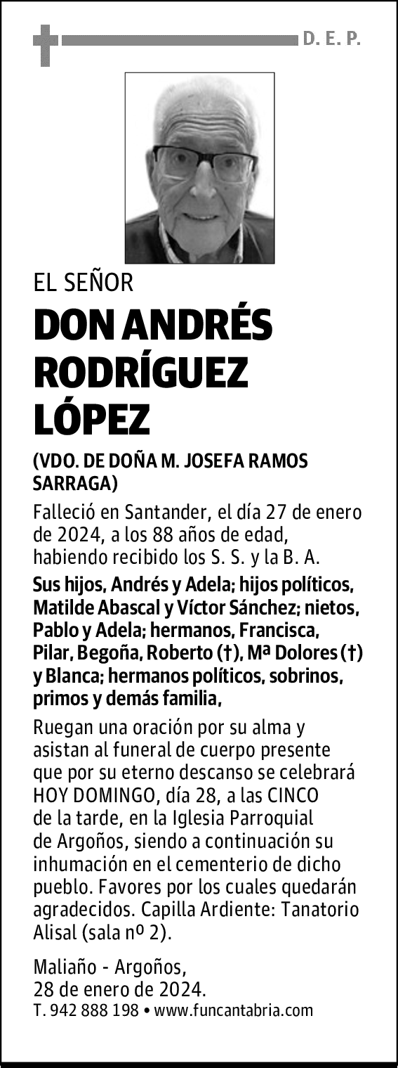 DON ANDRÉS RODRÍGUEZ LÓPEZ