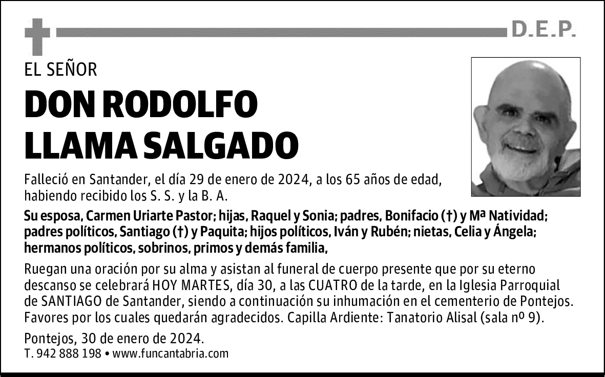 DON RODOLFO LLAMA SALGADO