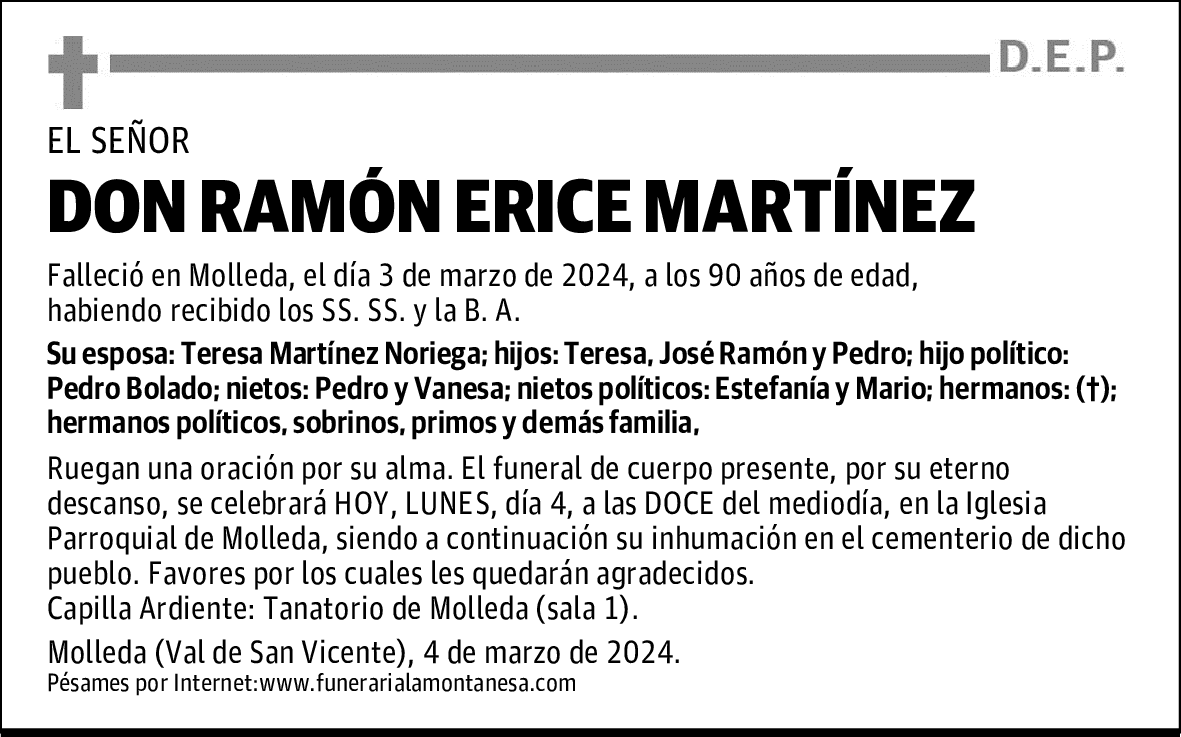 DON RAMÓN ERICE MARTÍNEZ