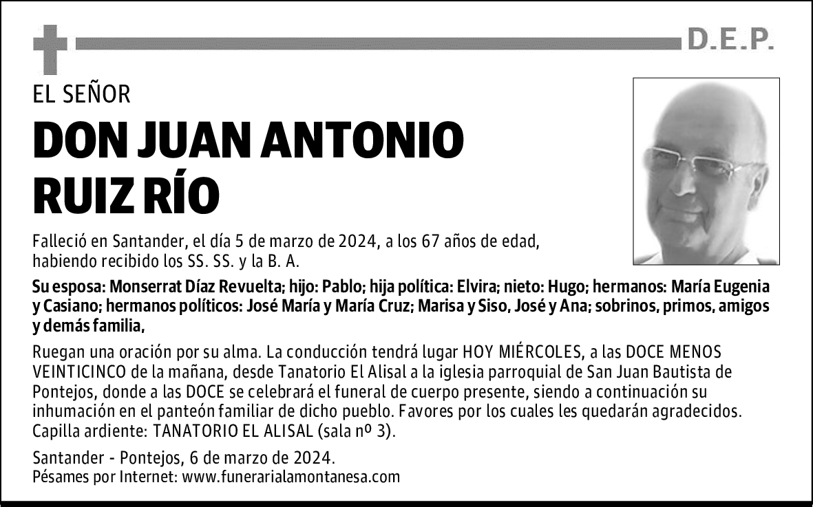 DON JUAN ANTONIO RUIZ RÍO