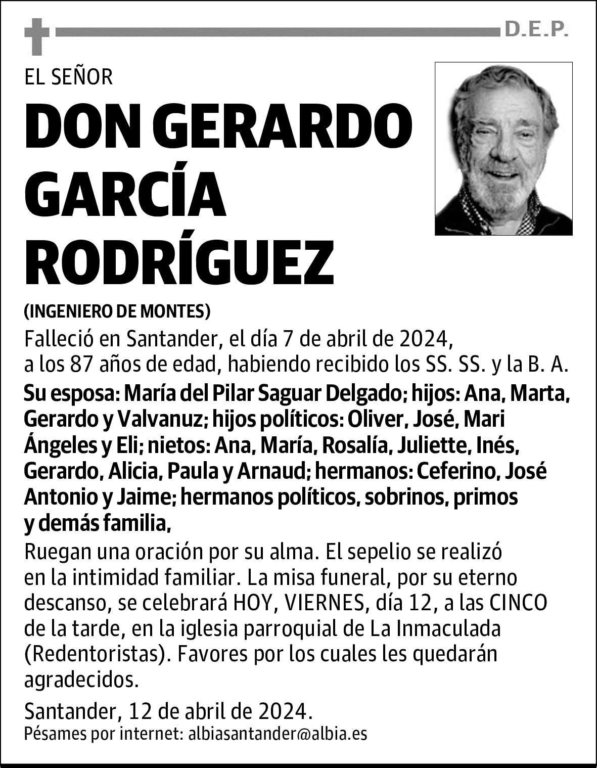 DON GERARDO GARCÍA RODRÍGUEZ