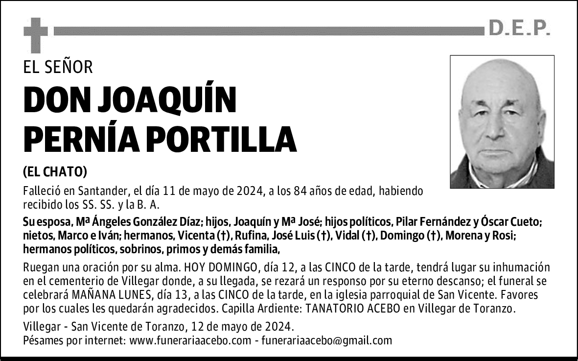 DON JOAQUÍN PERNÍA PORTILLA