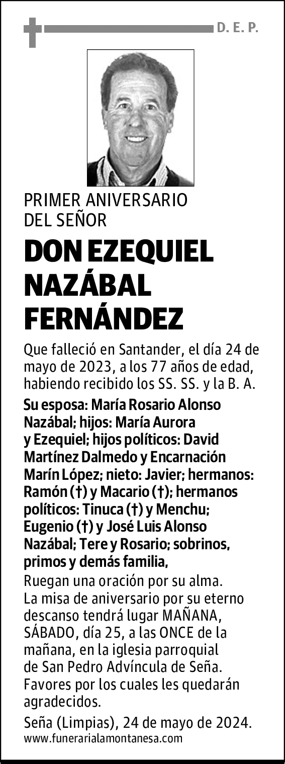 DON EZEQUIEL NAZÁBAL FERNÁNDEZ